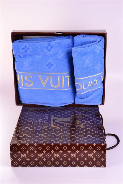 towel louis vuitton|Louis Vuitton towel set.